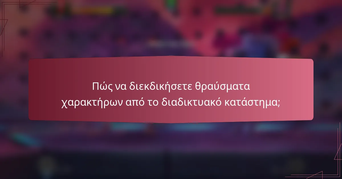 Πώς να διεκδικήσετε θραύσματα χαρακτήρων από το διαδικτυακό κατάστημα;